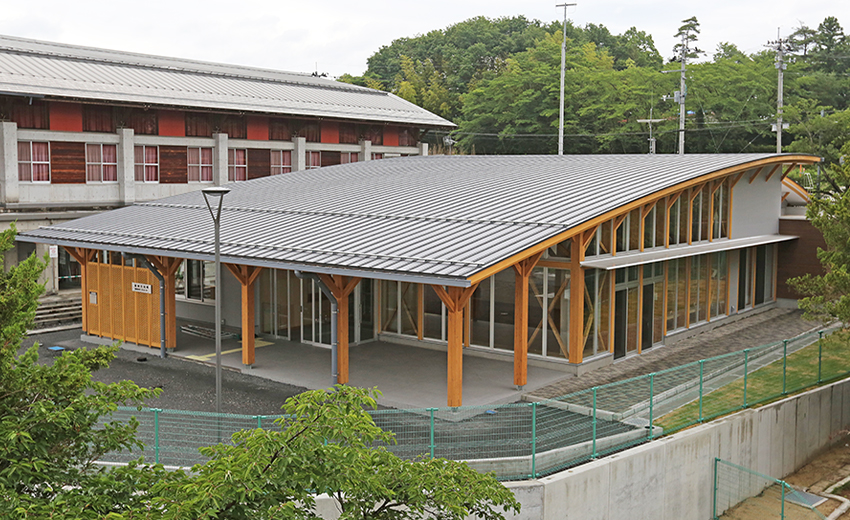 稲田公民館外観写真